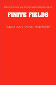 Title: Finite Fields / Edition 2, Author: Rudolf Lidl
