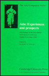 Title: Ada: Experiences and Prospects: Proceedings of the Ada-Europe International Conference, Dublin, 1990, Author: Barry Lynch