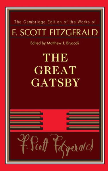 F. Scott Fitzgerald: The Great Gatsby / Edition 1