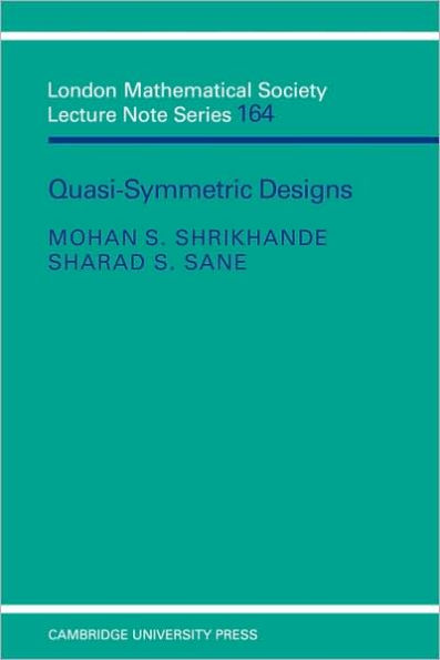 Quasi-symmetric Designs