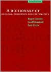 A Dictionary of Ecology, Evolution and Systematics / Edition 2