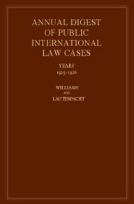 Title: International Law Reports, Author: John Fischer Williams