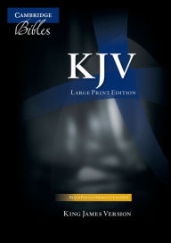 Title: KJV Large Print Text Bible, Black French Morocco Leather, KJ653:T, Author: Cambridge University Press