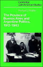 The Province of Buenos Aires and Argentine Politics, 1912-1943