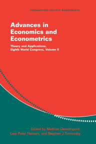 Title: Advances in Economics and Econometrics: Theory and Applications, Eighth World Congress, Author: Mathias Dewatripont