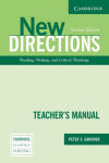 Alternative view 1 of New Directions Teacher's Manual: An Integrated Approach to Reading, Writing, and Critical Thinking