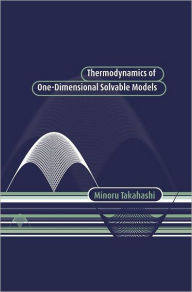 Title: Thermodynamics of One-Dimensional Solvable Models, Author: Minoru Takahashi