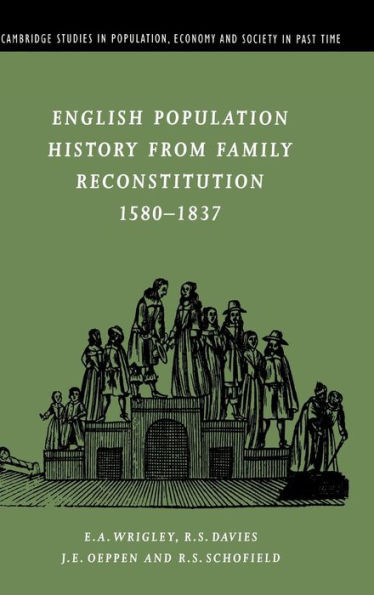 English Population History from Family Reconstitution 1580-1837