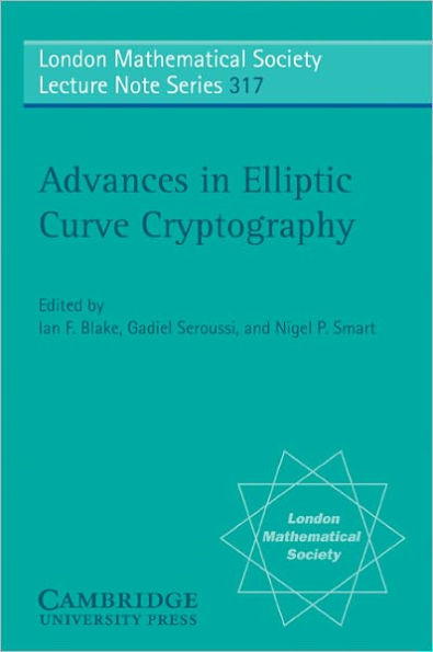 Advances in Elliptic Curve Cryptography / Edition 2