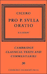 Title: Cicero: Pro P. Sulla oratio, Author: Marcus Tullius Cicero