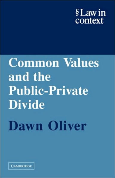 Common Values and the Public-Private Divide