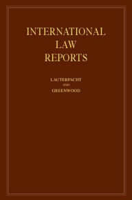 Title: International Law Reports, Author: E. Lauterpacht