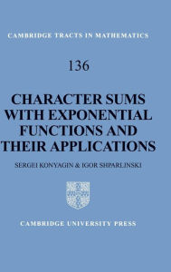 Title: Character Sums with Exponential Functions and their Applications, Author: Sergei Konyagin