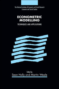 Title: Econometric Modelling: Techniques and Applications, Author: Sean Holly