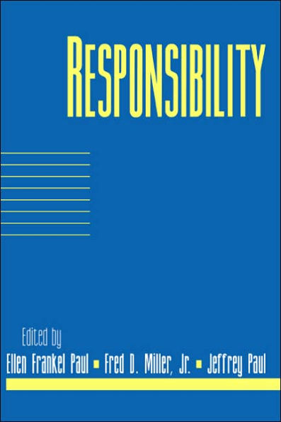 Responsibility: Volume 16, Part 2