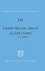 Permutation Group Algorithms / Edition 1