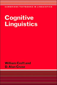 Title: Cognitive Linguistics, Author: William Croft