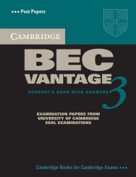 Title: Cambridge BEC Vantage 3 Student's Book with Answers, Author: Cambridge ESOL