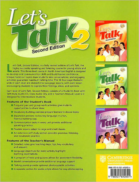 Let's Talk Level 2 Teacher's Manual 2 with Audio CD / Edition 2