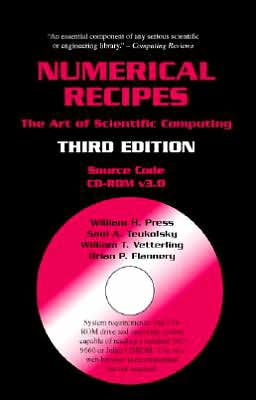 Amazon.com: Numerical Recipes Source Code CD-ROM 3rd Edition