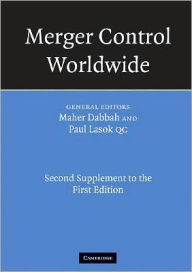 Title: Merger Control Worldwide: Second Supplement to the First Edition, Author: Cambridge University Press