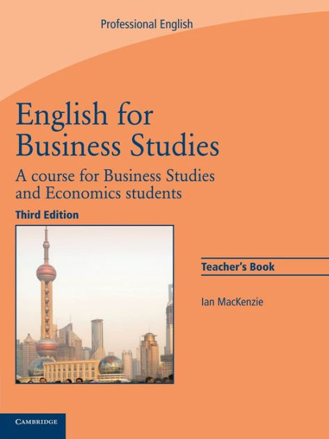 English For Business Studies Teacher's Book: A Course For Business ...