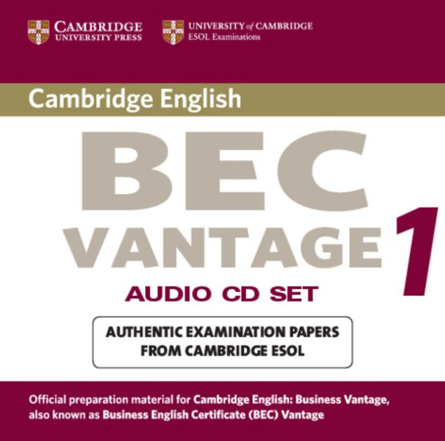 Cambridge BEC Vantage Audio CD Set (2 CDs): Practice Tests From The ...