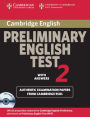 Cambridge Preliminary English Test 2 Self-study Pack: Examination Papers from the University of Cambridge ESOL Examinations / Edition 2