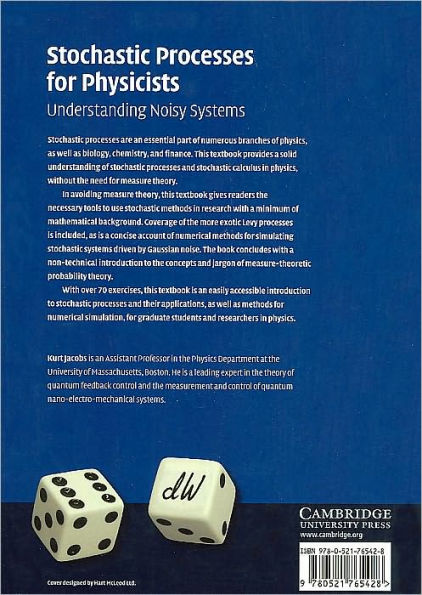 Stochastic Processes for Physicists: Understanding Noisy Systems