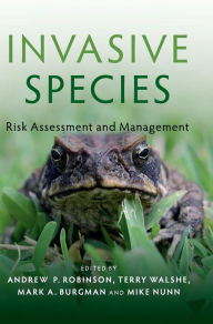 Title: Invasive Species: Risk Assessment and Management, Author: Andrew P. Robinson