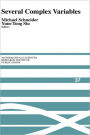 Several Complex Variables