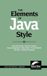 Title: The Elements of JavaT Style, Author: Allan Vermeulen