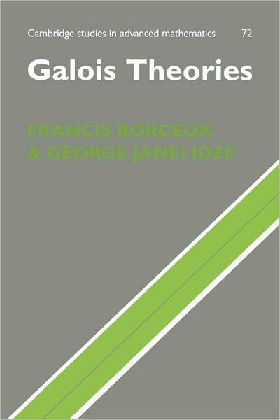 スペシャルオファ Francis by Theories Galois Borceux, Janelidze George 洋書