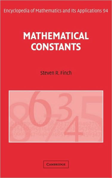 Mathematical Constants / Edition 1