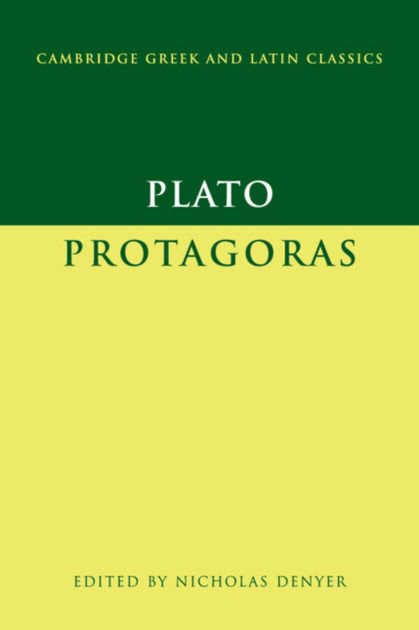 Plato: Protagoras By Plato, Hardcover | Barnes & Noble®