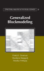 Generalized Blockmodeling