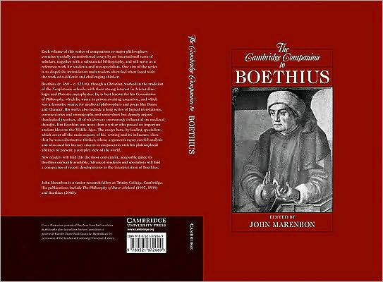 The Cambridge Companion to Boethius