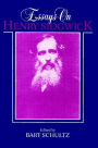 Essays on Henry Sidgwick