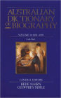 Australian Dictionary of Biography: 1891-1939