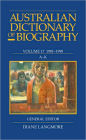 Australian Dictionary of Biography: Volume 17 1981-1990 A-K