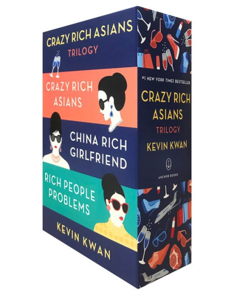 The Crazy Rich Asians Trilogy Box Set: Crazy Rich Asians; China Rich Girlfriend; Rich People Problems