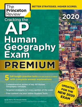 Cracking The Ap Human Geography Exam Premium Edition Practice Tests Complete Content