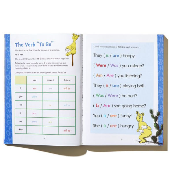 Dr. Seuss Workbook: Grade 2: 260+ Fun Activities with Stickers and More! (Spelling, Phonics, Reading Comprehension, Grammar, Math, Addition & Subtraction, Science)