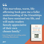 Alternative view 3 of We Should Not Be Friends: The Story of a Friendship