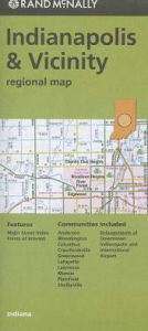 Title: Indianapolis, Indiana Map, Author: Rand McNally