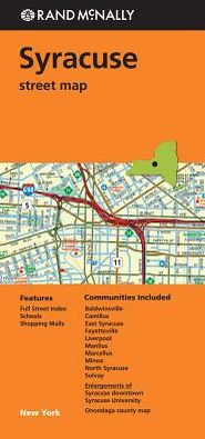 Rand McNally Syracuse, New York Street Map