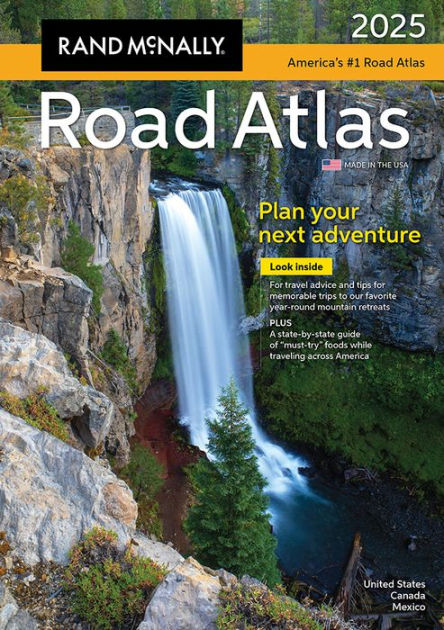 2025 Road Atlas by RAND MCNALLY, Other Format | Barnes & Noble®