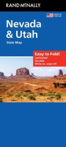 Title: Nevada/Utah Easy to Fold State Map, Author: Rand McNally
