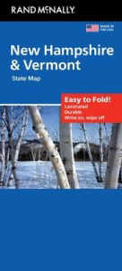 Title: Rand McNally Easy to Fold: New Hampshire, Vermont Laminated Map, Author: Rand McNally