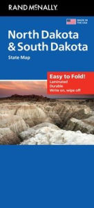 Title: North & South Dakota Easy to Fold State Map, Author: Rand McNally